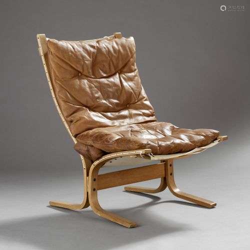 Ingmar RELLING (1920-2002). Fauteuil de repos. Structure en ...