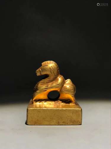 Ancient Pure Gold Beast Seal
