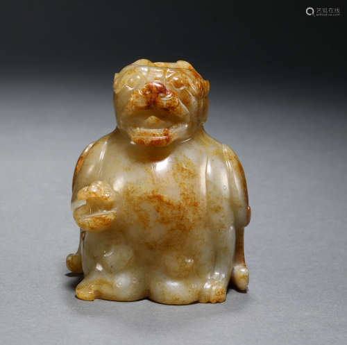 Ming Dynasty - Jade Beast Water Pot