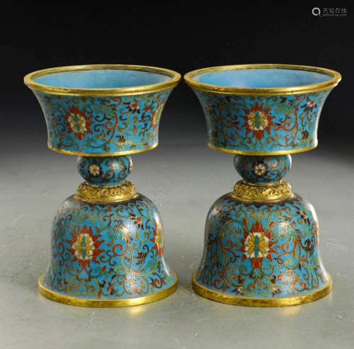 Qing Dynasty - Cloisonne Water Bowl
