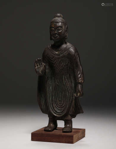 Tang Dynasty - Bronze Buddha Statue