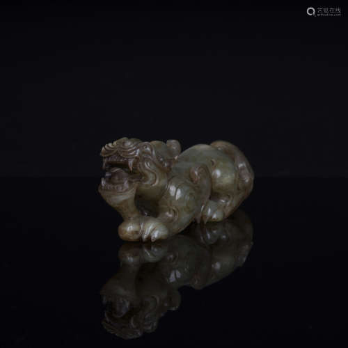 Ancient Jade Mythical Beast