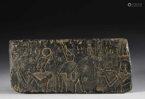 Ancient Egyptian - Black Plaster Prints