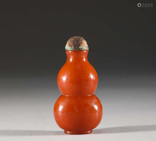 Qing Dynasty - Beeswax Cigarette Bottle