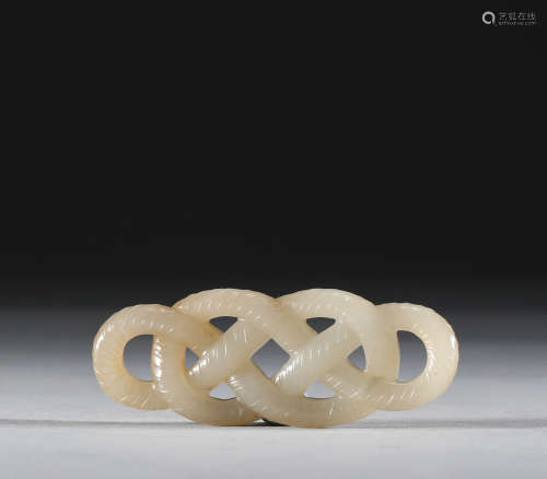 Song Dynasty - White Jade Rope Ornaments