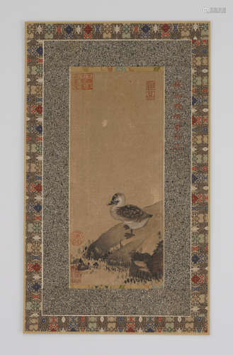 Chinese Bird Painting by Cui Bai