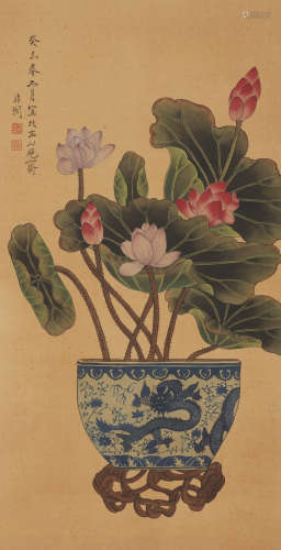 The Lotus，by Yu Feian