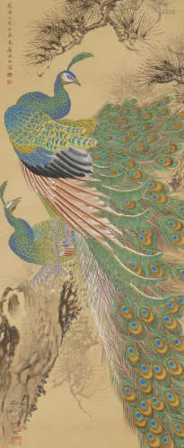 The Peacocks，by Shen Quan