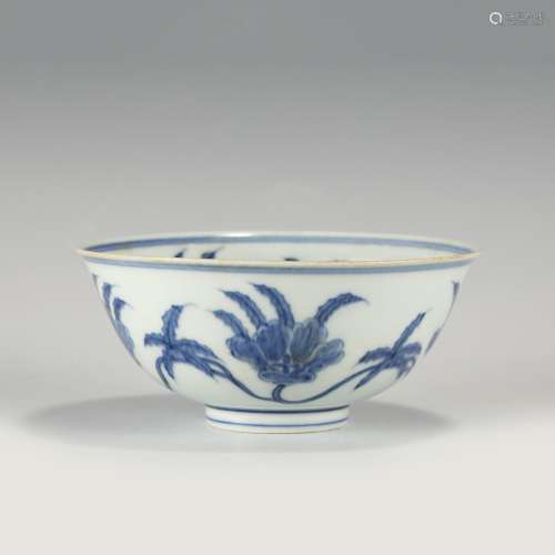 MING CHENGHUA BLUE AND WHITE BOWL
