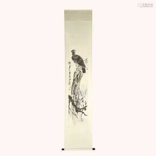 QI BAISHI PINE EAGLE DIAGRAM