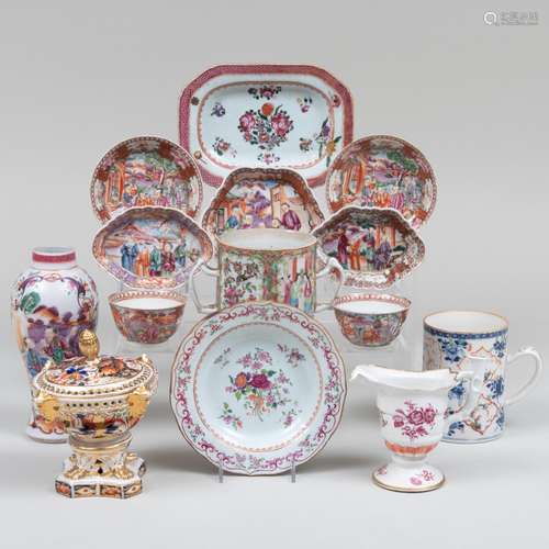 Group of Chinese Export Porcelain Wares