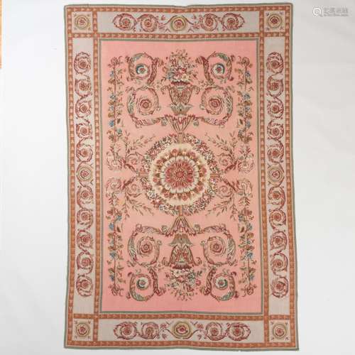 Aubusson Style Flatweave Rug, of Recent Manufacture