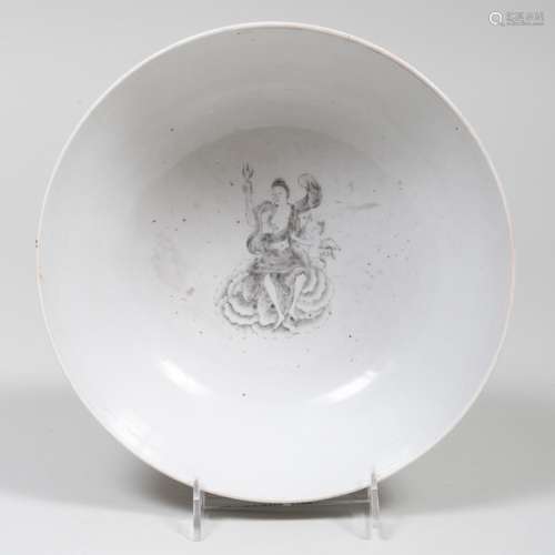 Chinese Export En Grisaille Porcelain 'Mythological'