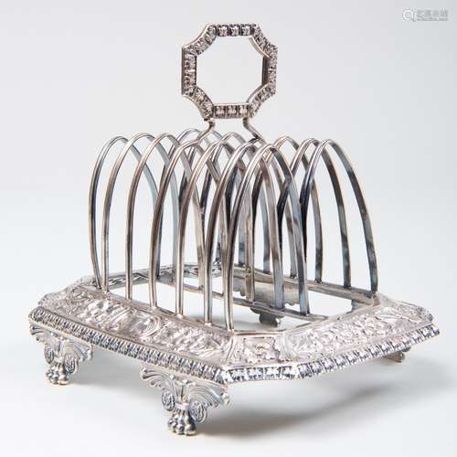 Goerge III Silver Toast Rack