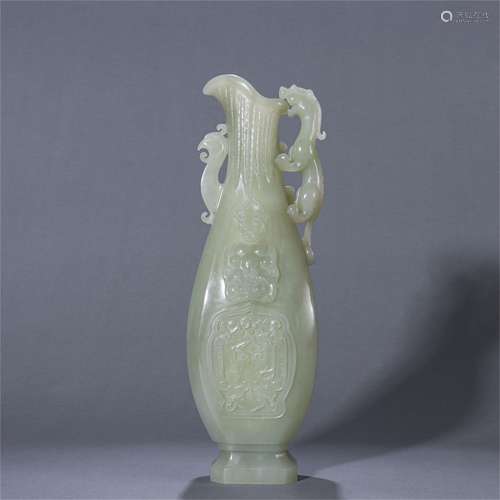 A Chinese Dragon and Phoenix Wine Container