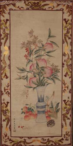 Liao Jiahui's paper flowers in the Qing Dynasty