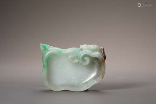 Qing Dynasty Emerald Brush Wash