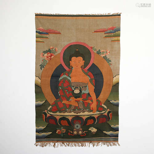 Qing Dynasty Kesi Medicine Buddha