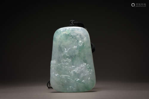 Qing Dynasty Emerald  Brand