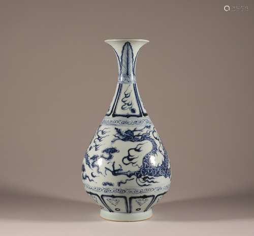 Yuan Dynasty jade pot spring bottle