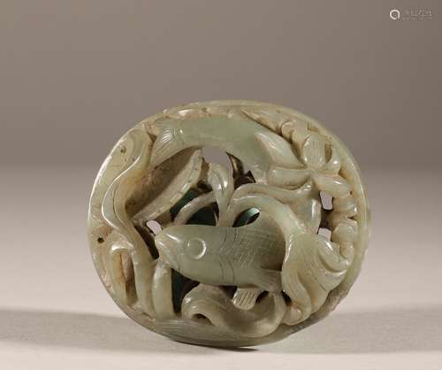 Jade plate of Liao Dynasty