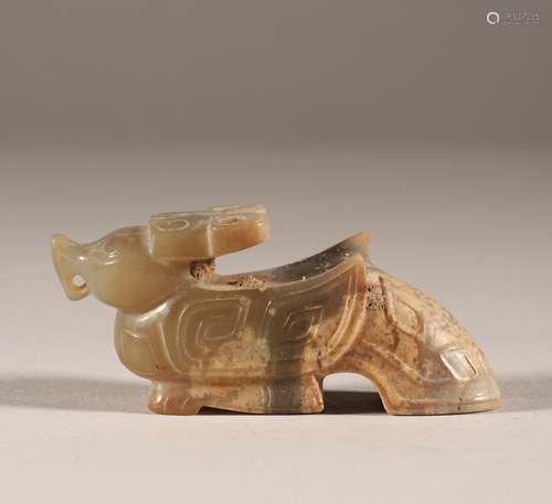 Jade Owl in the late Shang Dynasty