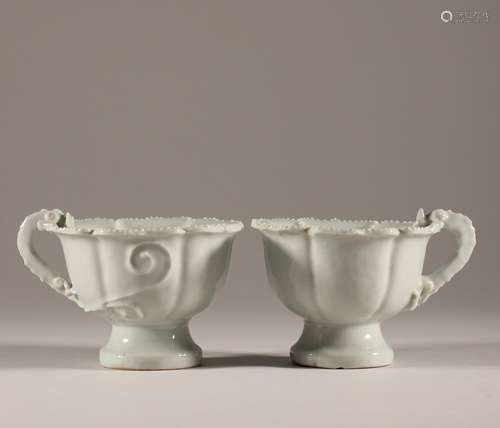 Song Dynasty Longquan cup pair