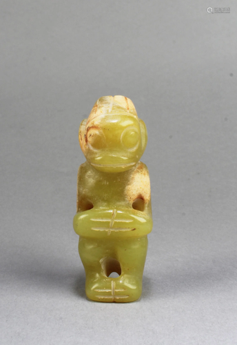 Hongshan Culture Jade Pendant