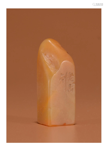 Carved Tianhuang Stone Irregular Seal