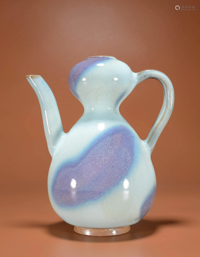 Jun Ware Purple-Splashed Ewer