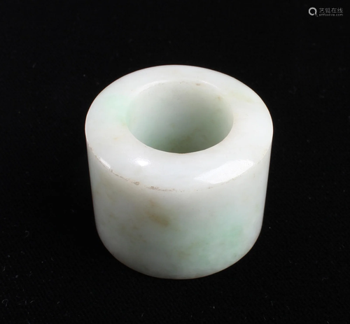 Chinese Jadeite Jade Archer's Ring