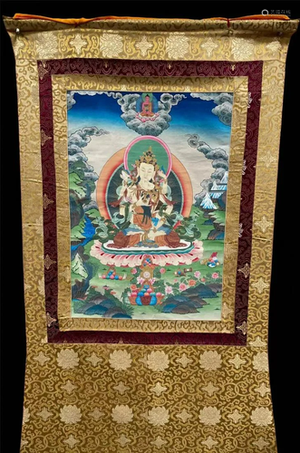 A Tibetan Thangka