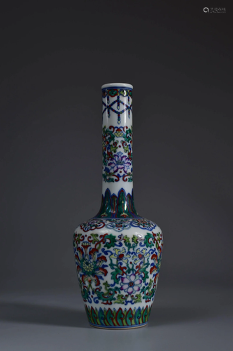 Doucai Glaze Flower Vase