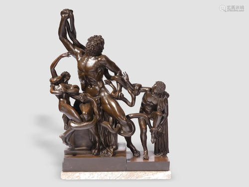 Monumental Laocoon Group, ca. 1860/70