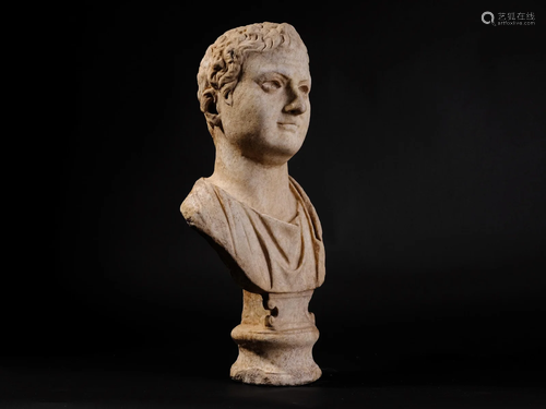 Antique Marble Bust, 16th/17th century