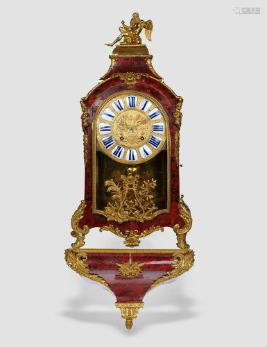 Impressive Cartel Clock Louis XIV, Around 1695