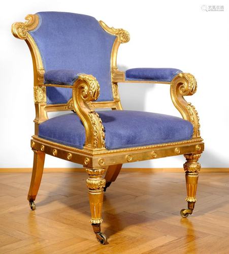 Grand Armchair - Prince Auersperg, Around 1870/80