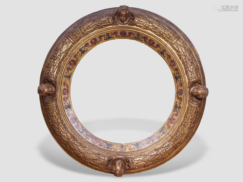 Important Tondo Frame, Around 1520/40