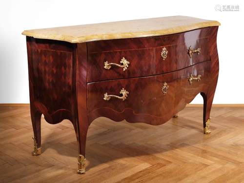 Louis XV commode, Around 1750