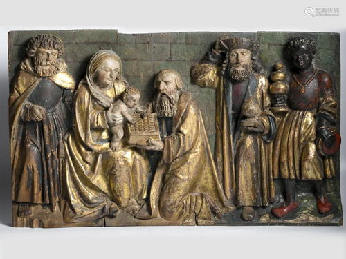 Ulm Master - Adoration of the Child, 1490/1500