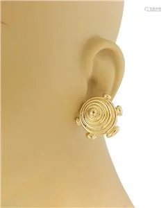 Cartier Aldo Cipullo Vintage 18k Yellow Gold Spiral