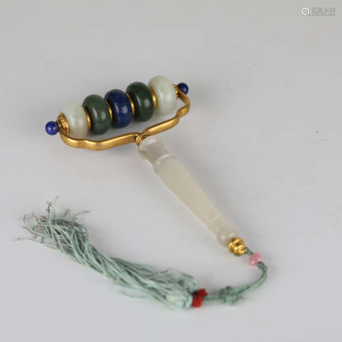 18th,White jade massager