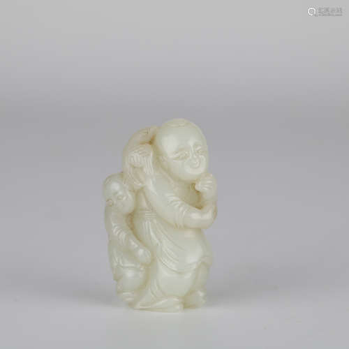 Ancient Chinese Jade Carving Figure Accessories