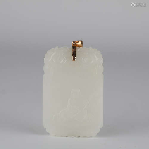 Ancient Chinese white jade accessories