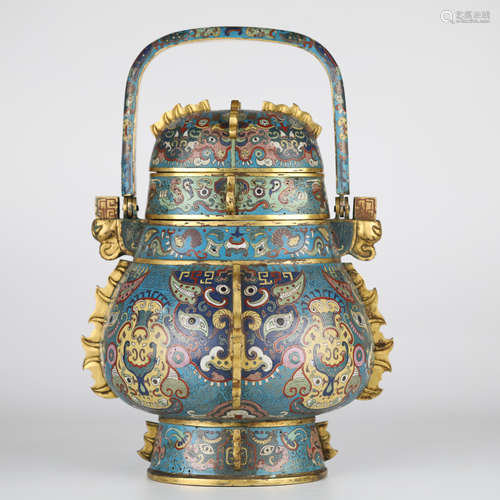 Cloisonne Qianlong Ti Liang You