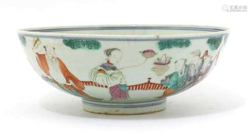 A Chinese famille rose bowl,