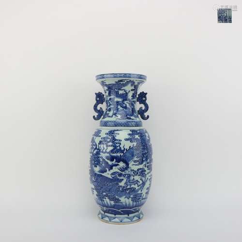 Blue-and-white Vase