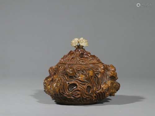 Natural Cherry Tree Burl Censer