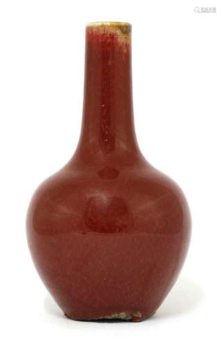 A Chinese sang-de-boeuf vase,