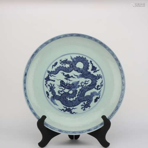 Chinese Blue-and-white Plate